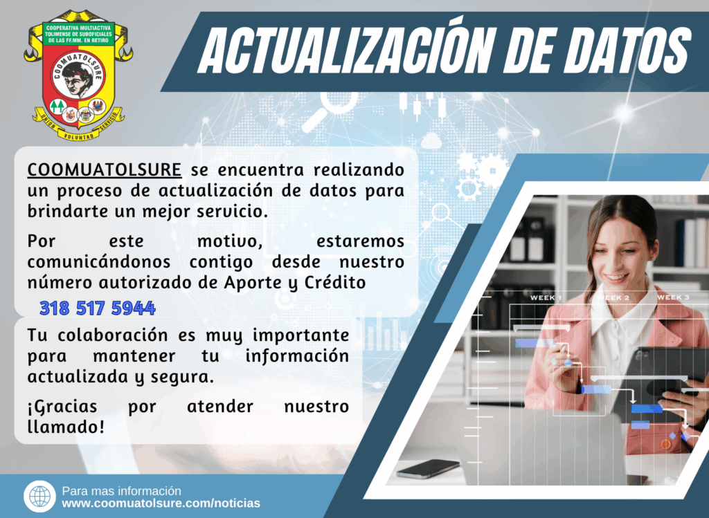 ACTUALIZACION DE DATOS