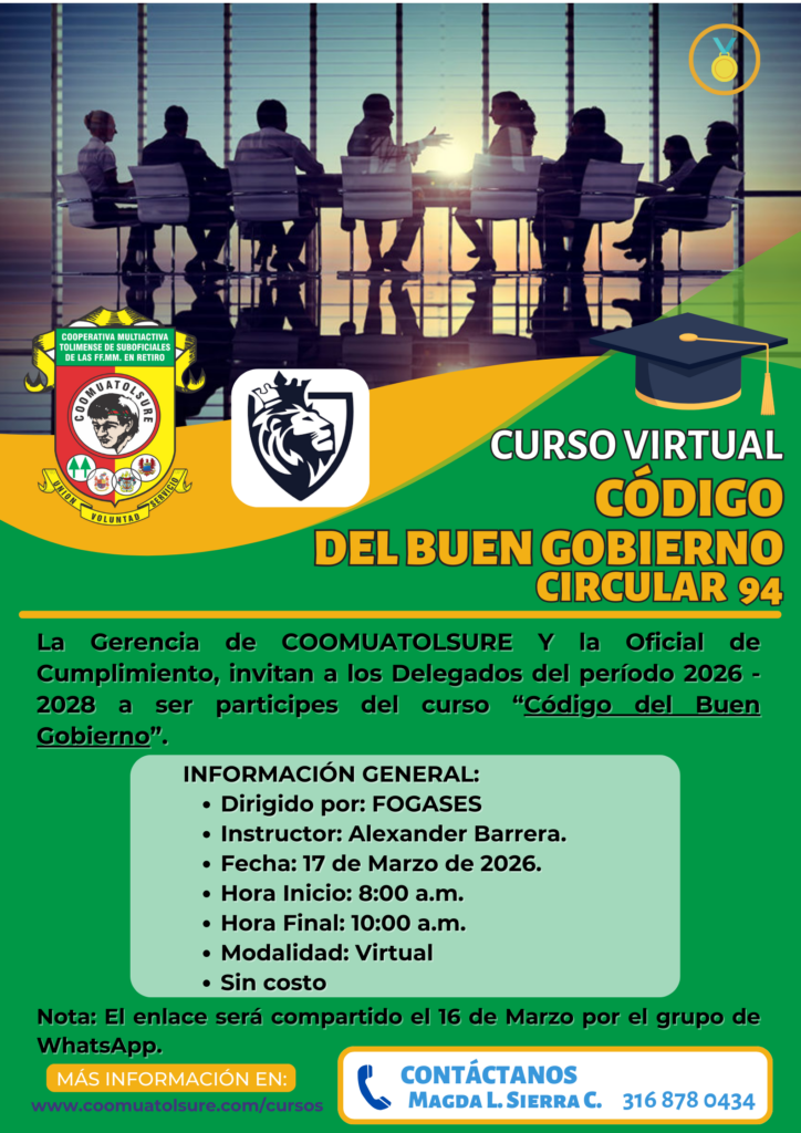 10. CURSO CODIGO BUEN GOBIERDNO