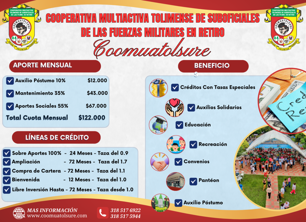 CUOTA MENSUAL ASOCIADOS