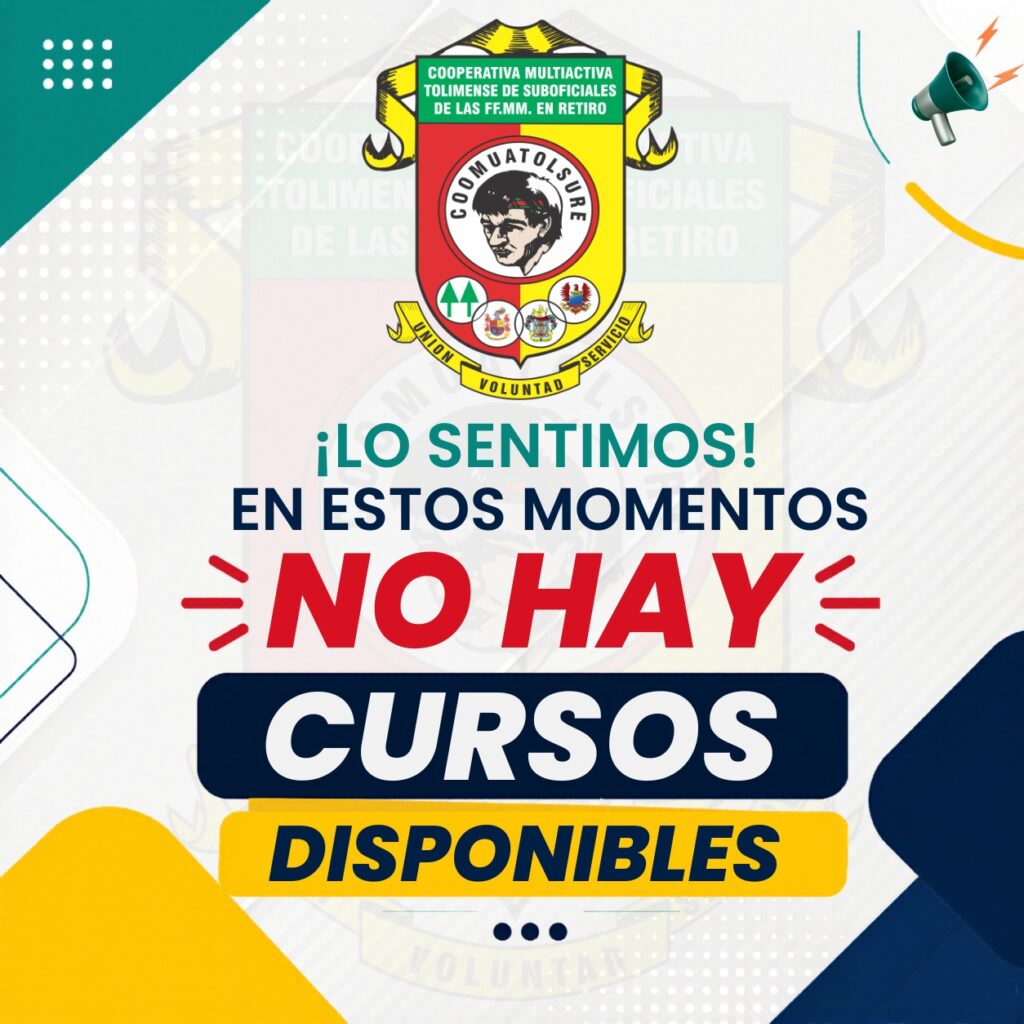 NO HAY CURSOS